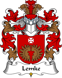 Polish Coat of Arms for Lemke-Baranowski
