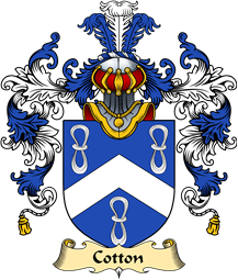 English Family Coat of Arms (v.25) Cotton
