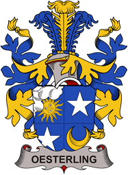 Swedish Coat of Arms for Oesterling