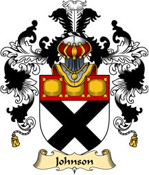 English Family Coat of Arms (v.25) Johnson II