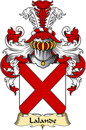 French Family Coat of Arms (v.23) for Lande ( de la)