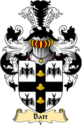 Irish Family Coat of Arms (v.23) for Batt