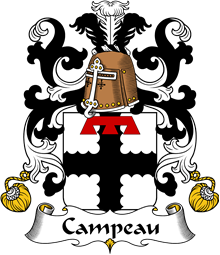 Coat of Arms from France for Campeau