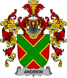 Irish Family Coat of Arms (v.25b) Andrew