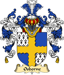 English Family Coat of Arms (v.25) Osborn (e)