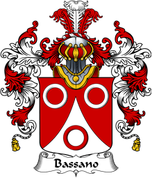 Italian Family Coat of Arms (v.25b) Bassano