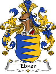 German Wappen Coat of Arms for Ebner