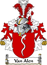 Dutch Coat of Arms for Van Alen