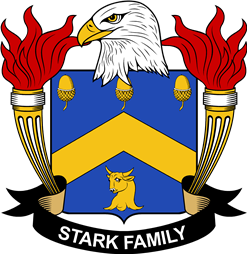 Coat of arms used by the Stark family in the United States of America