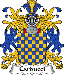 Italian Coat of Arms for Carducci
