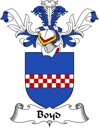 Coat of Arms from Scotland for Boyd
