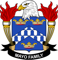 Coat of arms used by the Mayo family in the United States of America