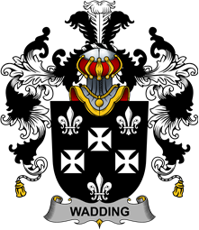 Irish Family Coat of Arms (v.25b) Wadding