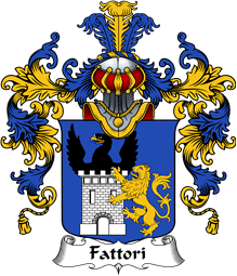 Italian Family Coat of Arms (v.25b) Fattori