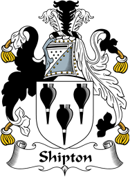 English Coat of Arms for the family Shipton