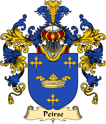 English Family Coat of Arms (v.25) Peirse