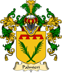 Italian Family Coat of Arms (v.25a) Palmieri