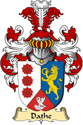 v.23 Coat of Family Arms from Germany for Dathe
