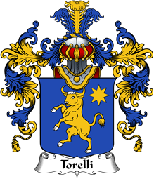 Italian Family Coat of Arms (v.25b) Torelli