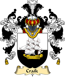 Scottish Family Coat of Arms (v.25) Craik