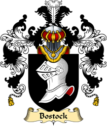 English Family Coat of Arms (v.25) Bostock