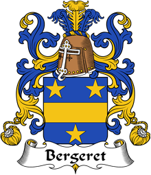 Coat of Arms from France for Bergeret