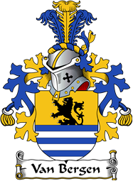 Dutch Coat of Arms for Van Bergen