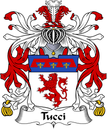 Italian Coat of Arms for Tucci