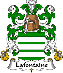 Coat of Arms from France for Lafontaine