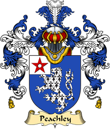 English Family Coat of Arms (v.25) Peachley
