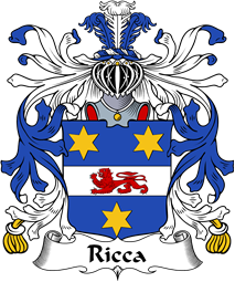 Italian Coat of Arms for Ricca
