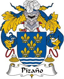 Spanish Coat of Arms for Pizaño