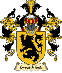 Welsh Family Coat of Arms (v.25) Gwaithfoed (of Ceredigion or Fawr)