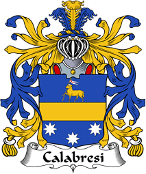 Italian Coat of Arms for Calabresi