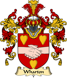 Welsh Family Coat of Arms (v.25) Wharton (Bishop of St. Asaph)