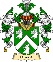 Welsh Family Coat of Arms (v.25) Edward (AP JOHN WYNN AB IEUAN)