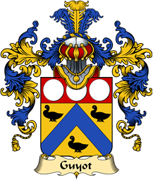 French Family Coat of Arms (v.25) Guyot