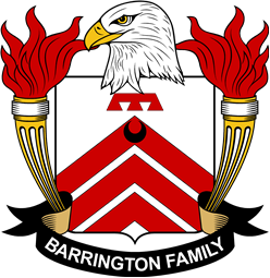 Coat of arms used by the Barrington family in the United States of America