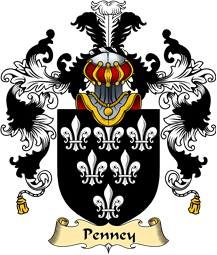 English Family Coat of Arms (v.25) Penney