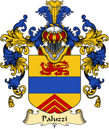 Italian Family Coat of Arms (v.25a) Paluzzi
