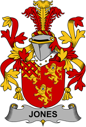 Irish Coat of Arms for Jones