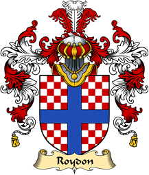English Family Coat of Arms (v.25) Roydon