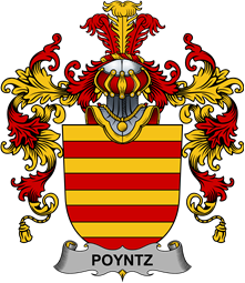 Irish Family Coat of Arms (v.25b) Poyntz