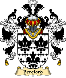 English Family Coat of Arms (v.25) Bereford