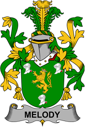 Irish Coat of Arms for Melody or O