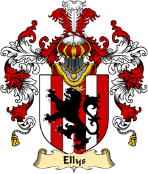 Welsh Family Coat of Arms (v.25) Ellys (of Denbighshire)