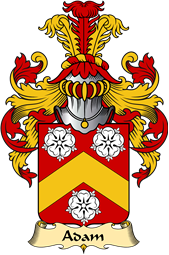 French Family Coat of Arms (v.23) for Adam