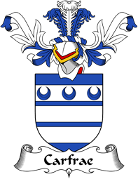 Coat of Arms from Scotland for Carfrae