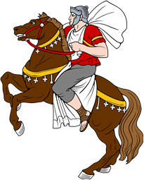 Knight on Horseback 26 (Roman)