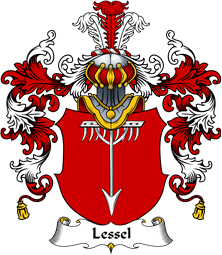 German Wappen Coat of Arms (v.25) Lessel